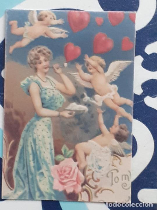 Sammeln alte gestanzte Sammelbilder: angeles angel cupido querubines cromo vintage laminita de unos 2 x 3 cms como los cromos de anta&ntilde;o