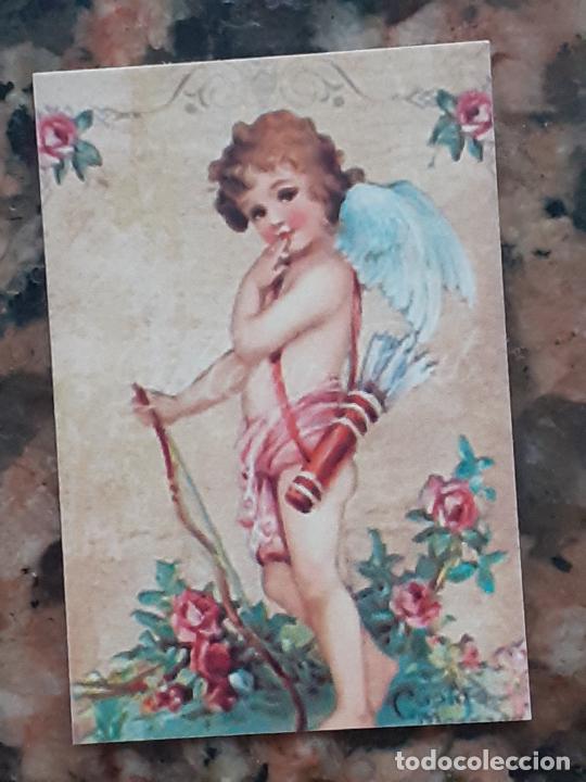 Sammeln alte gestanzte Sammelbilder: angeles angel cupido querubines cromo vintage laminita de unos 2 x 3 cms como los cromos de anta&ntilde;o