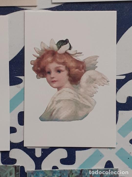 Sammeln alte gestanzte Sammelbilder: angeles angel cupido querubines cromo vintage laminita de unos 2 x 3 cms como los cromos de anta&ntilde;o