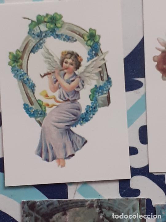 Sammeln alte gestanzte Sammelbilder: angeles angel cupido querubines cromo vintage laminita de unos 2 x 3 cms como los cromos de anta&ntilde;o