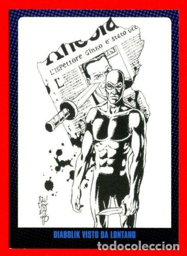 Colecionismo Cromos recortados antigos: Figurina - Diabolik il re del Terrore - Sticker no. C13 - Nuova -Ed Panini - ITALIA - Panini ed.