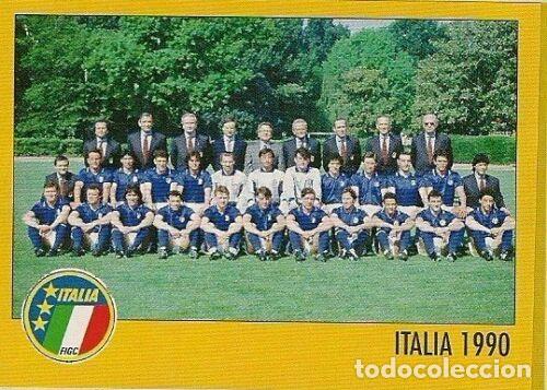 Collezionismo Figurine ritagliate antiche: Figurina - Azzurri con IP Figurine Merlin - squadra italia 1990 - Nuova -Ed Merlin - ITALIA - Merl