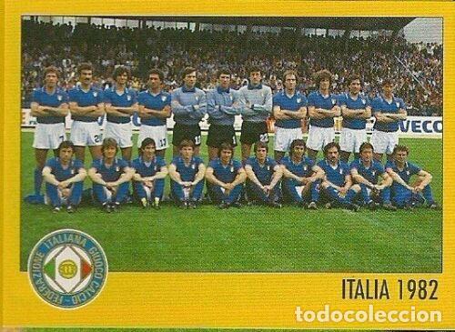 Collezionismo Figurine ritagliate antiche: Figurina - Azzurri con IP Figurine Merlin - squadra italia 1982 - Nuova -Ed Merlin - ITALIA - Merl