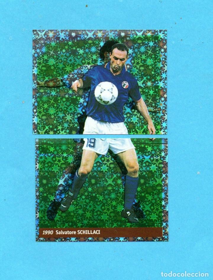 Collezionismo Figurine ritagliate antiche: Figurina - DS - France 98 - Salvatore Schillaci N.14-15 - Nuova - ITALIA - DS Srl Modena