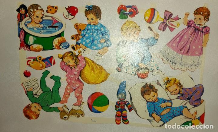 Collectable Antique Stamped Cards: LAMINA CROMOS TROQUELADOS O PICAR