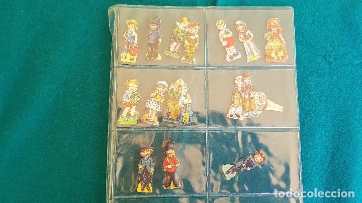 Collectionnisme Cartes &agrave; collectionner massicot&eacute;es anciennes: LOTE 17 CROMOS TROQUELADOS NI&Ntilde;OS PAYASO POLICIA SOLDADO - RW