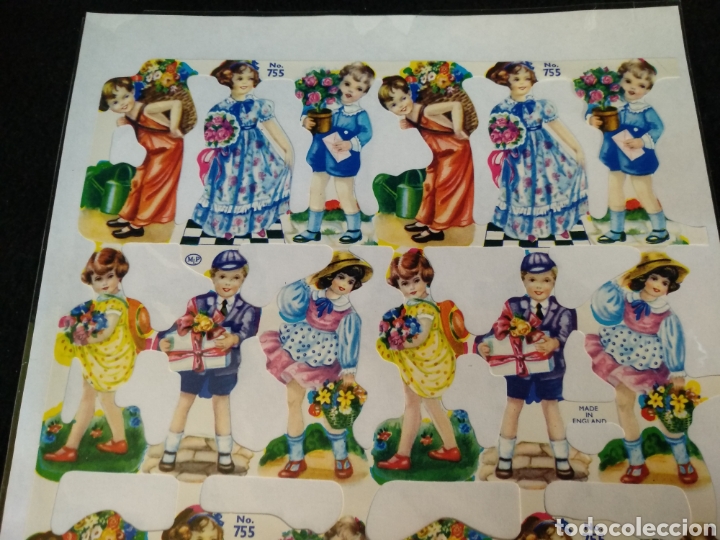 Coleccionismo cromos troquelados antiguos: Cromos troquelados de picar, MLP - Foto 2