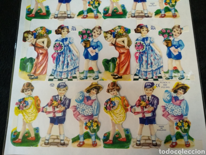 Coleccionismo cromos troquelados antiguos: Cromos troquelados de picar, MLP - Foto 3