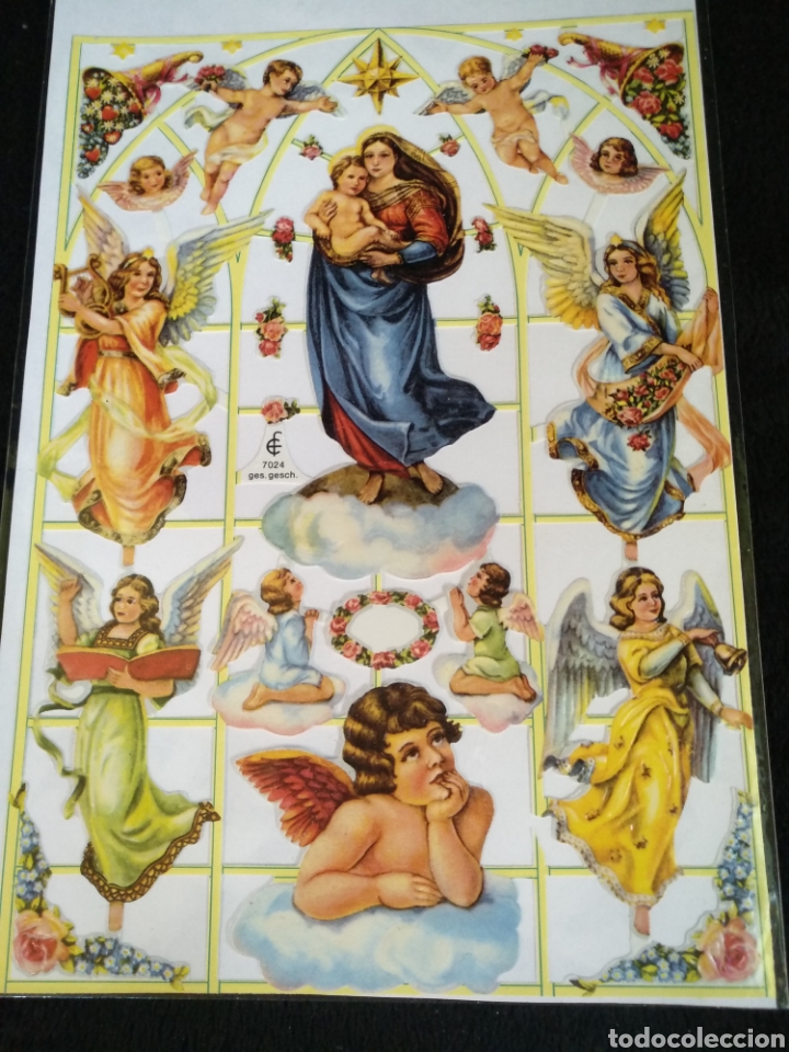 Coleccionismo Cromos troquelados antiguos: cromos troquelados de picar, EF germani