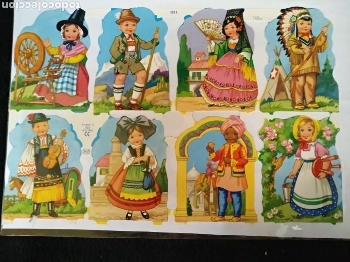 Coleccionismo cromos troquelados antiguos: Cromos troquelados de picar, MLP - Foto 1