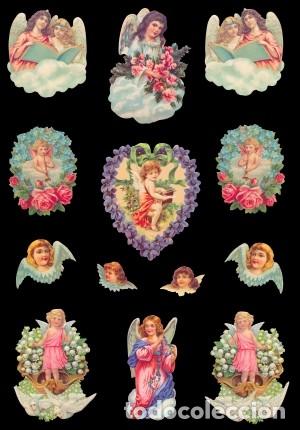 Coleccionismo Cromos troquelados antiguos: CROMOS TROQUELADOS EF SERIE ST- 7283.GRUESO ESPESOR, RELIEVE Y BRILLO