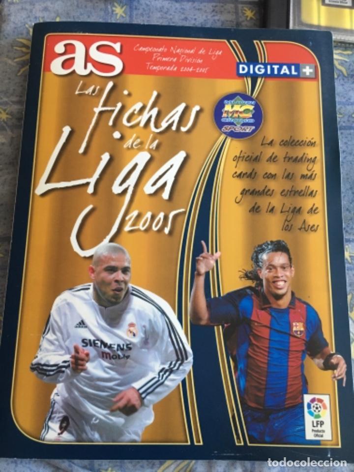 Collezionismo Figurine ritagliate antiche: Las fichas de la liga 2005 version as