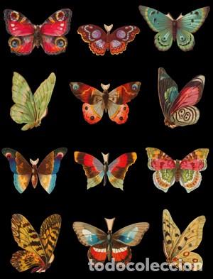 Coleccionismo Cromos troquelados antiguos: CROMOS TROQUELADOS EF SERIE ST- 7408.GRUESO ESPESOR, RELIEVE Y BRILLO