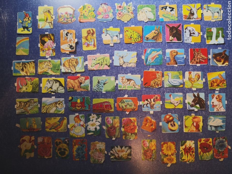 Colecionismo Cromos recortados antigos: INCREIBLE LOTE DE 68!!!! COMPLETA TU COLECCI&Oacute;N DE CROMOS TROQUELADOS