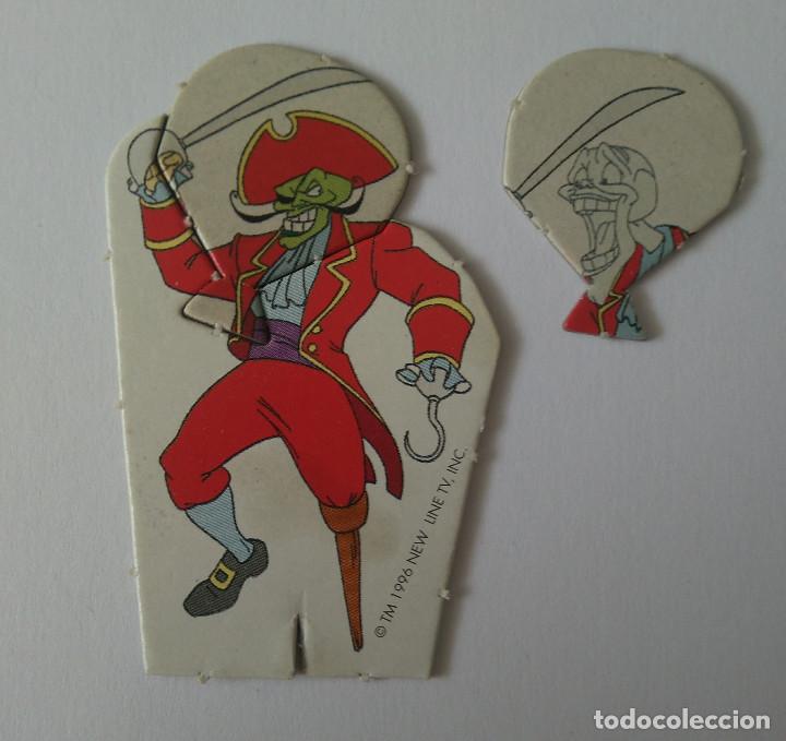 Collectable Antique Stamped Cards: troquelado el caserio mask mascara jim carrey pelicula promocional quesos el caserio quesitos carton