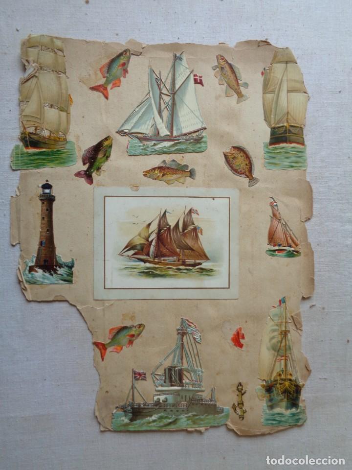 Sammeln alte gestanzte Sammelbilder: VEINTITRES CROMOS TROQUELADOS SIGLO XIX.CR034