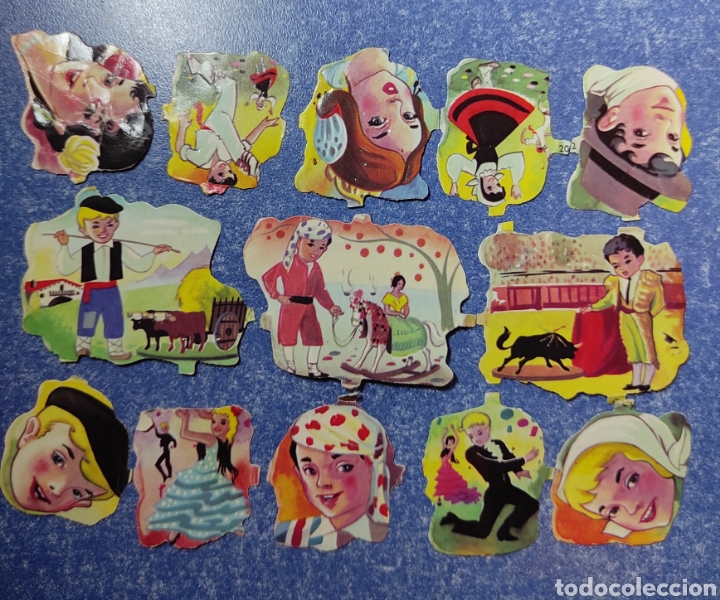 Colecionismo Cromos recortados antigos: L&Aacute;MINA DE CROMOS TROQUELADOS EVA 129, CON RELIEVE Y BRILLO