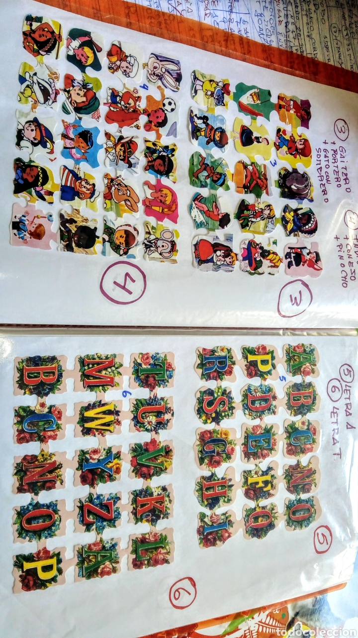 Coleccionismo cromos troquelados antiguos: 22 primeros pliegos de cromos picar - Foto 5