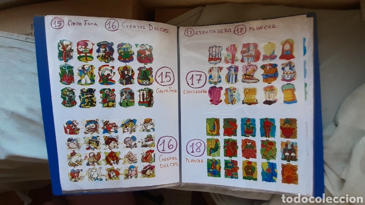 Coleccionismo cromos troquelados antiguos: 30 pliegos de cromos picar - Foto 4