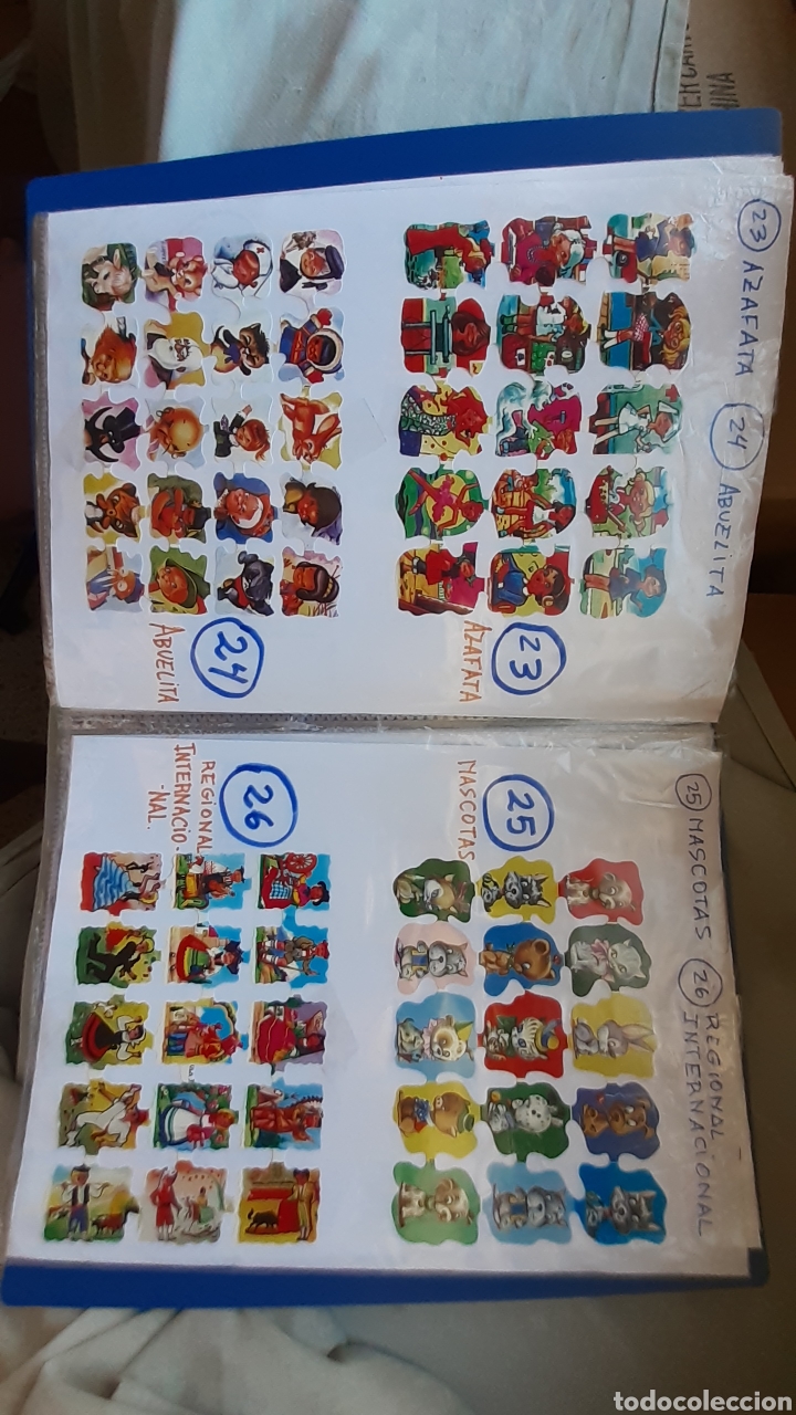 Coleccionismo cromos troquelados antiguos: 30 pliegos de cromos picar - Foto 6