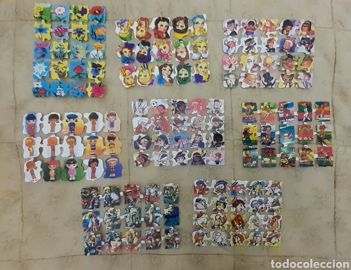 Coleccionismo cromos troquelados antiguos: 26 pliegos de cromos picar - Foto 2