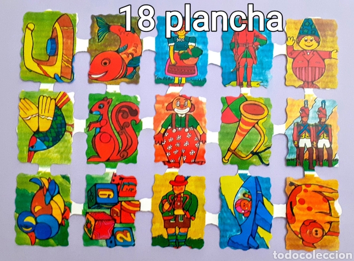 Coleccionismo cromos troquelados antiguos: 26 pliegos de cromos picar - Foto 11