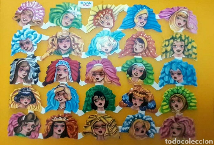 Coleccionismo cromos troquelados antiguos: EVA 104 diosas - Foto 1