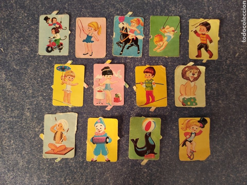 Sammeln alte gestanzte Sammelbilder: TU OCASI&Oacute;N DE ENCONTRARLO, LOTE DE 13 CROMOS TROQUELADOS SALDA&Ntilde;A