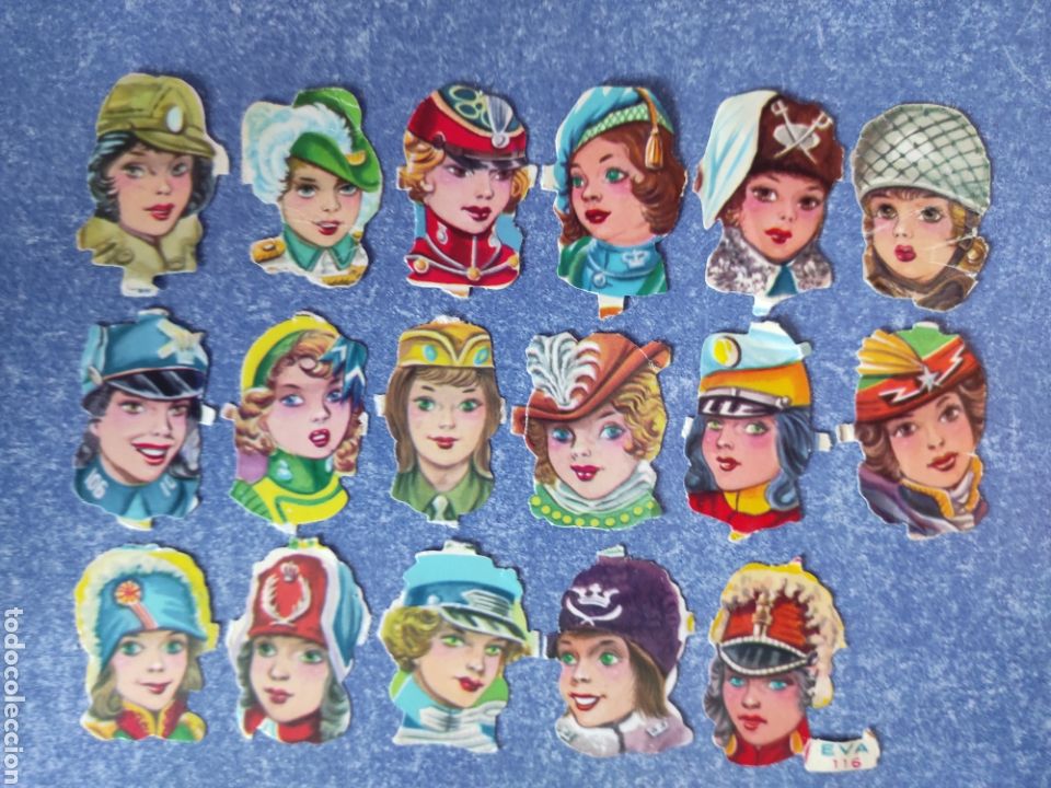 Colecionismo Cromos recortados antigos: POR UNIDAD O LOTE , CROMOS TROQUELADOS EVA 116