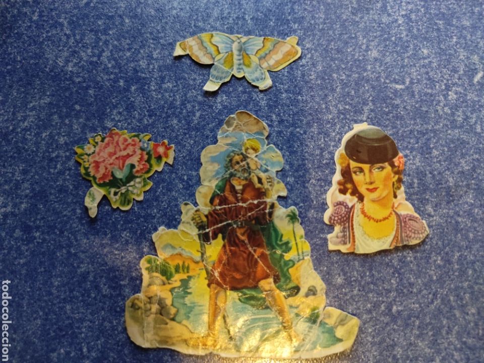 Collezionismo Figurine ritagliate antiche: LOTE DE CROMOS TROQUELADOS DE EVA 125