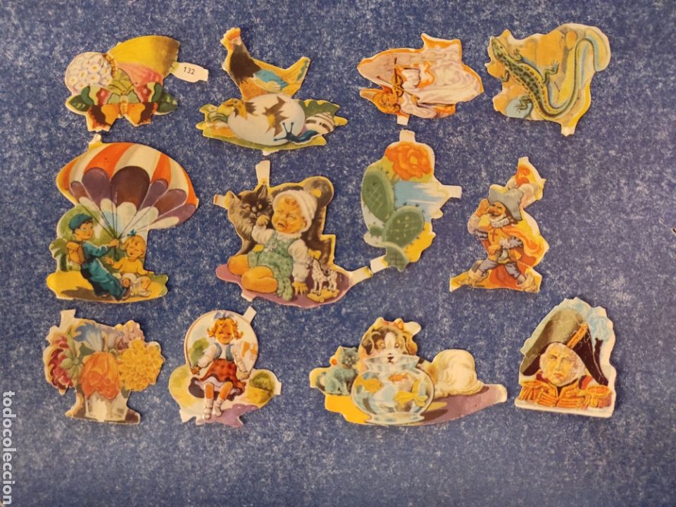 Collezionismo Figurine ritagliate antiche: POR UNIDAD O LOTE, CROMOS TROQUELADOS DE EVA 132