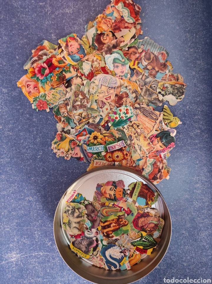 Sammeln alte gestanzte Sammelbilder: LOTE DE CROMOS TROQUELADOS TODOS DE EVA,