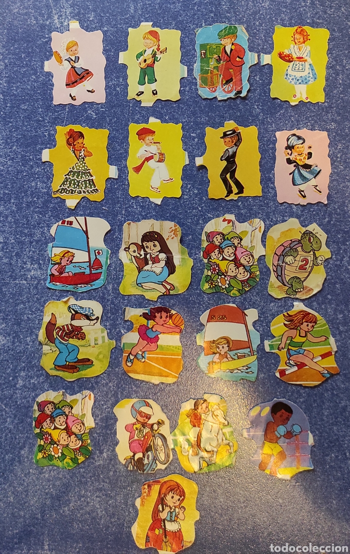 Collezionismo Figurine ritagliate antiche: LOTE DE CROMOS TROQUELADOS DE SALDA&Ntilde;A