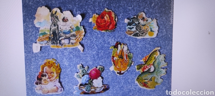 Collezionismo Figurine ritagliate antiche: POR UNIDAD O LOTE COMPLETO, CROMOS TROQUELADOS EVA 123