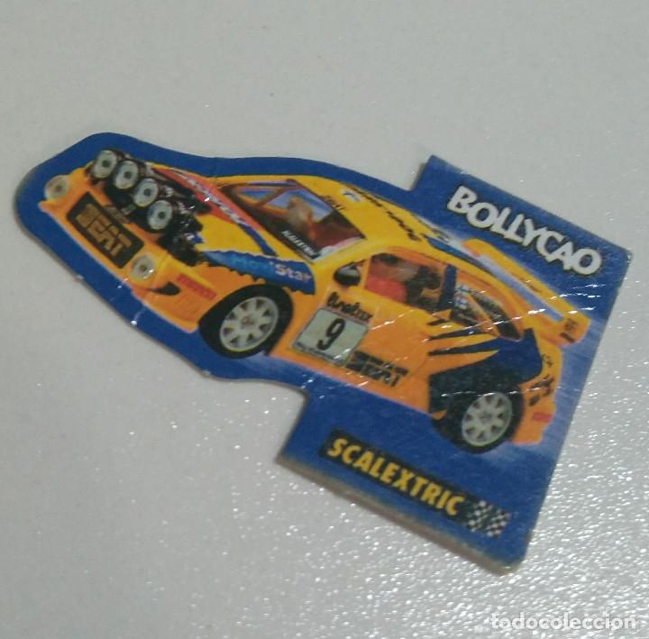 Sammeln alte gestanzte Sammelbilder: bollycao scalextric subaru impreza 2001 carton troquelado seat cordoba montecarlo wrc