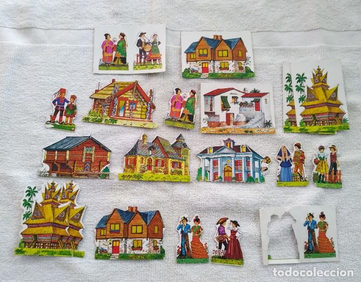 Sammeln alte gestanzte Sammelbilder: ESTE. MIS CASITAS Y SUS HABITANTES. 20 CROMOS. NUEVOS SIN PEGAR.