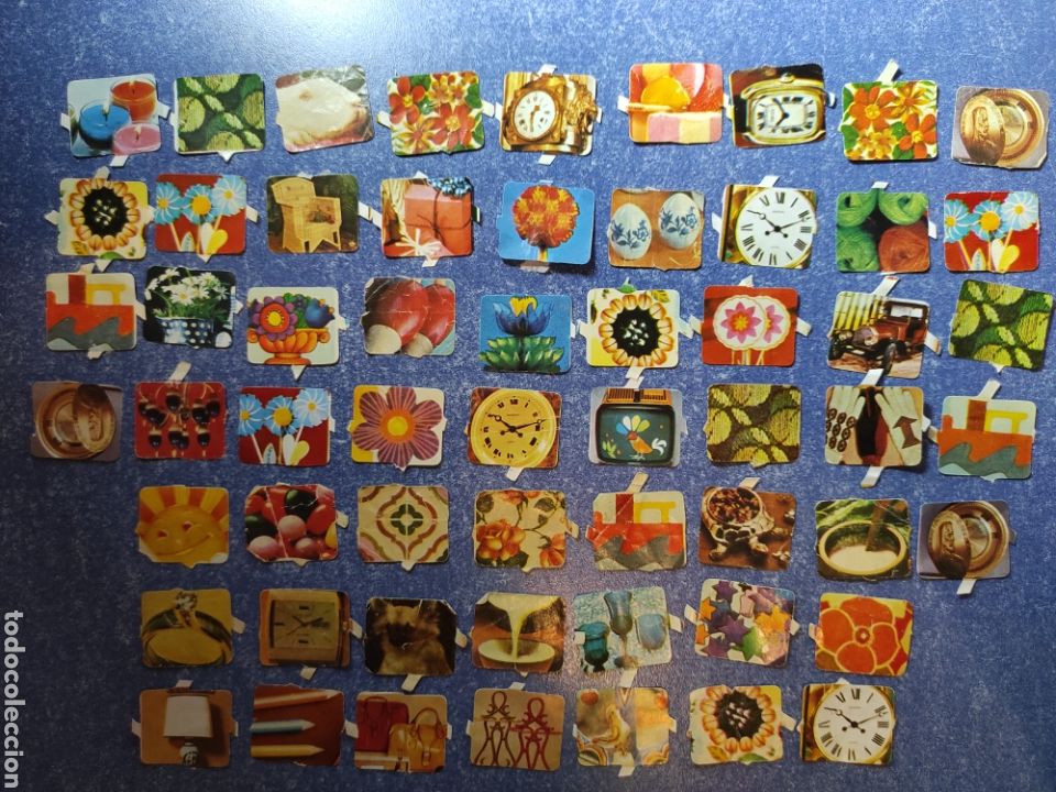 Sammeln alte gestanzte Sammelbilder: Lote de 58 cromos troquelados de Loro&ntilde;o-Maves