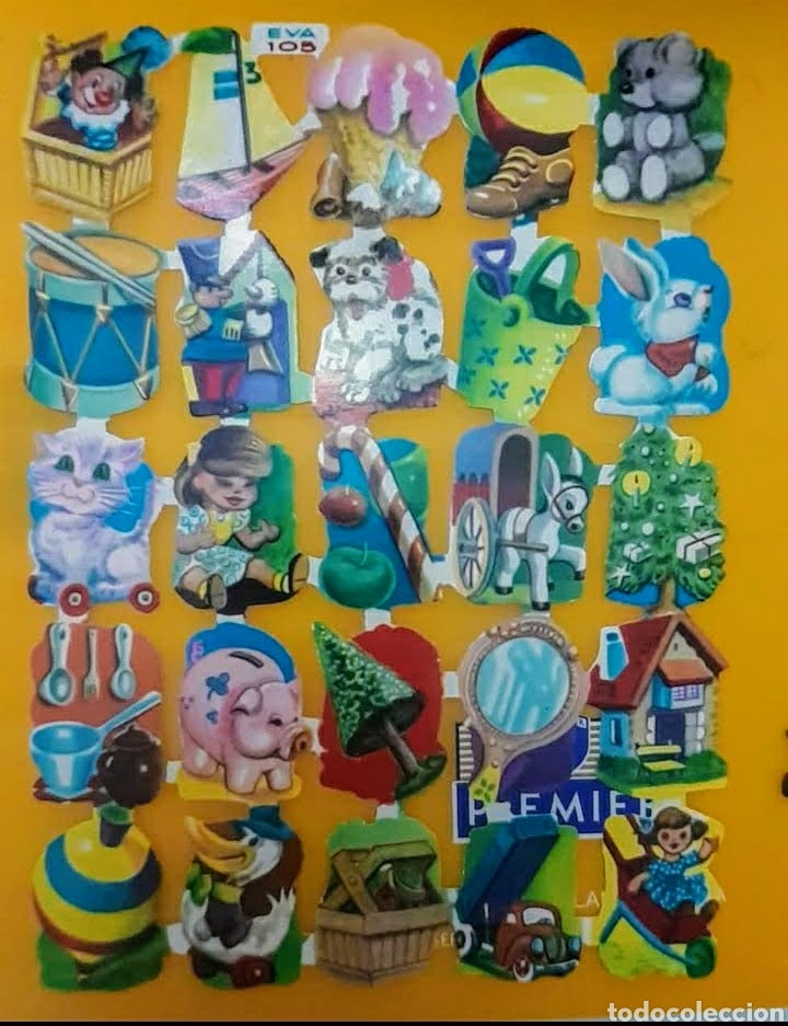 Coleccionismo cromos troquelados antiguos: Eva juguetes - Foto 1