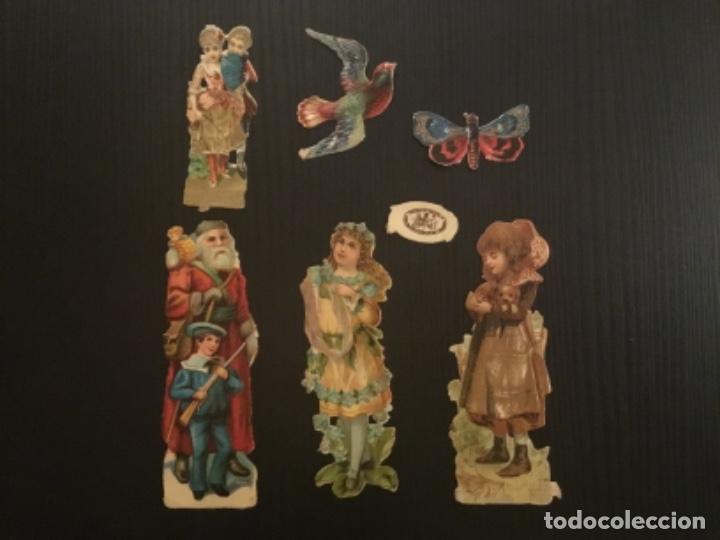Collectionnisme Cartes &agrave; collectionner massicot&eacute;es anciennes: Cromos troquelados siglo XIX sin publicidad