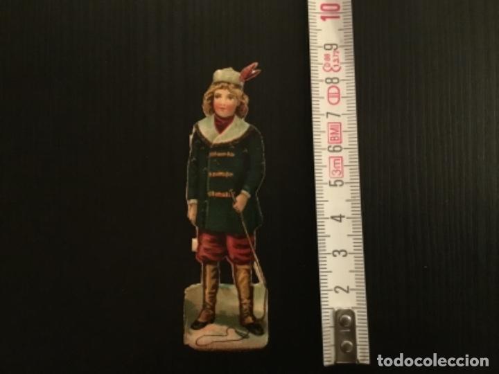 Sammeln alte gestanzte Sammelbilder: Cromo troquelado antiguo chocolates Jer&oacute;nimo Verdes Ni&ntilde;o