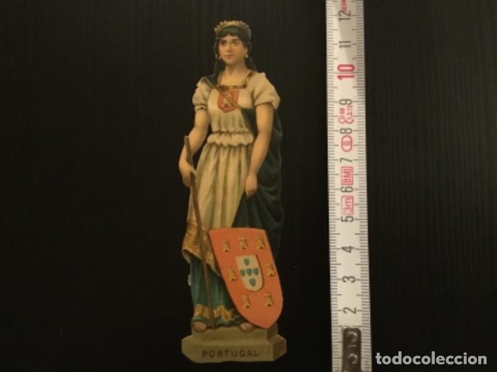 Sammeln alte gestanzte Sammelbilder: Cromo troquelado antiguo chocolates Compa&ntilde;&iacute;a Colonial