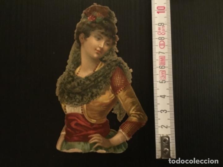 Sammeln alte gestanzte Sammelbilder: Cromo troquelado antiguo sin publicidad