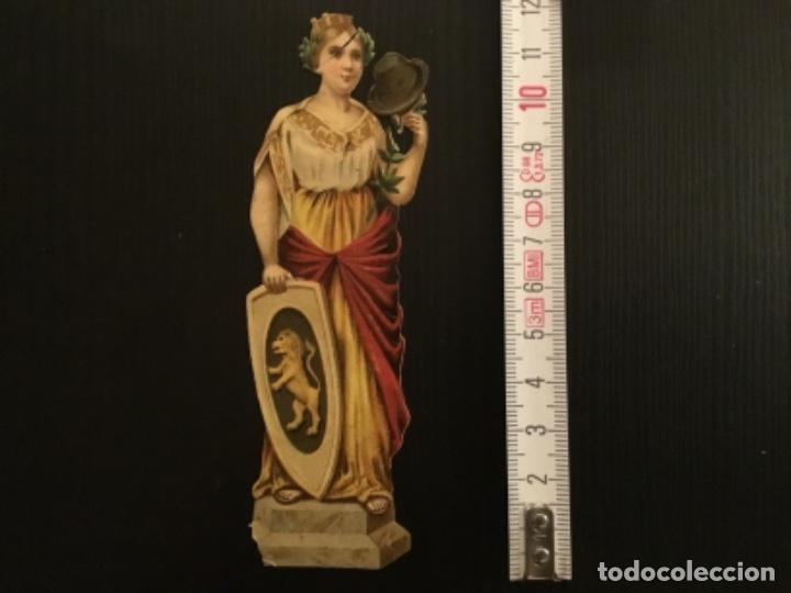 Sammeln alte gestanzte Sammelbilder: Cromo troquelado antiguo sin publicidad