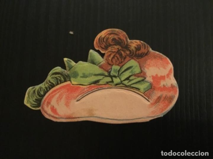 Sammeln alte gestanzte Sammelbilder: Cromo troquelado Recortable chocolates Jaime Boix sombrero serie A n&uacute;mero 5