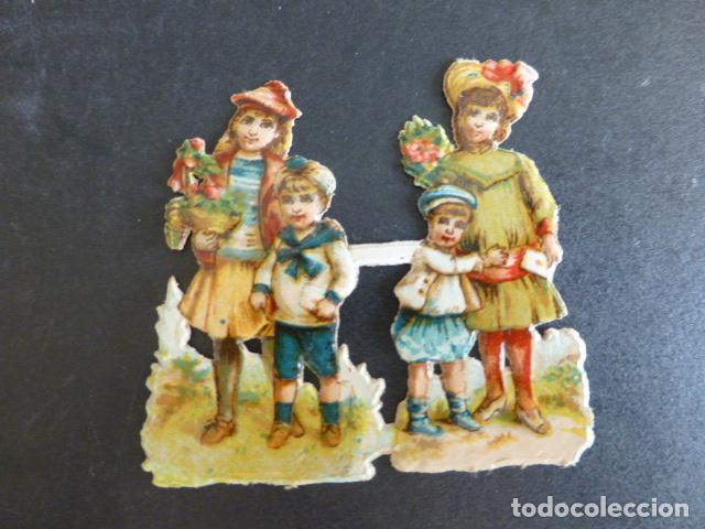 Coleccionismo cromos troquelados antiguos: NI&Ntilde;OS CROMO TROQUELADO - Foto 1