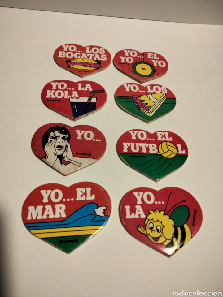Colecionismo Cromos recortados antigos: Lote 6 cromos troquelados Yo... Panrico