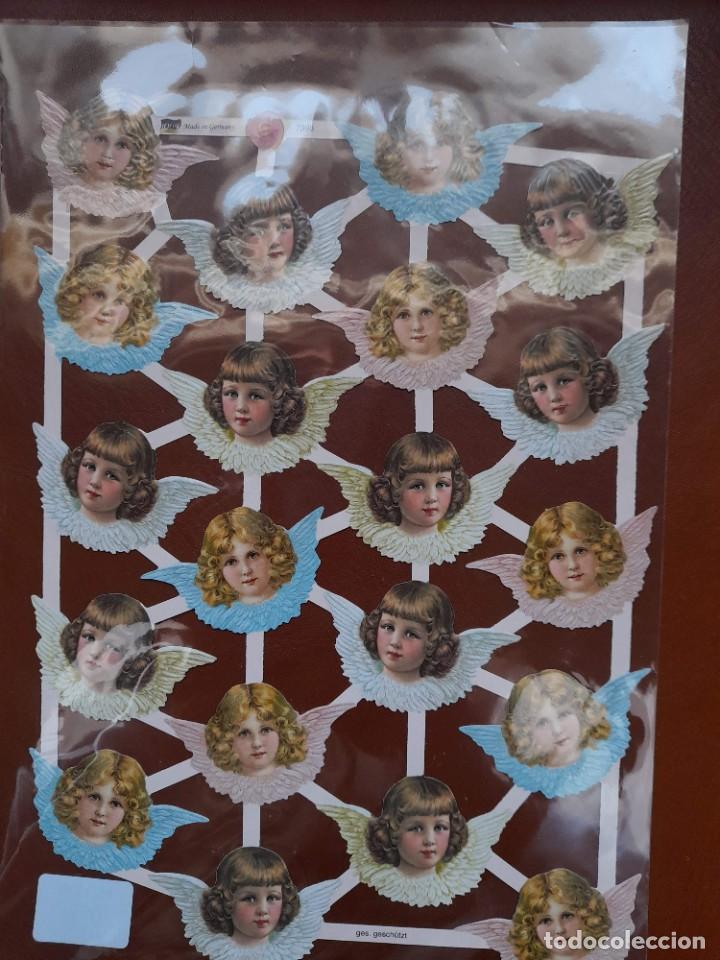 Coleccionismo cromos troquelados antiguos: &Aacute;ngeles troquelados - Foto 1