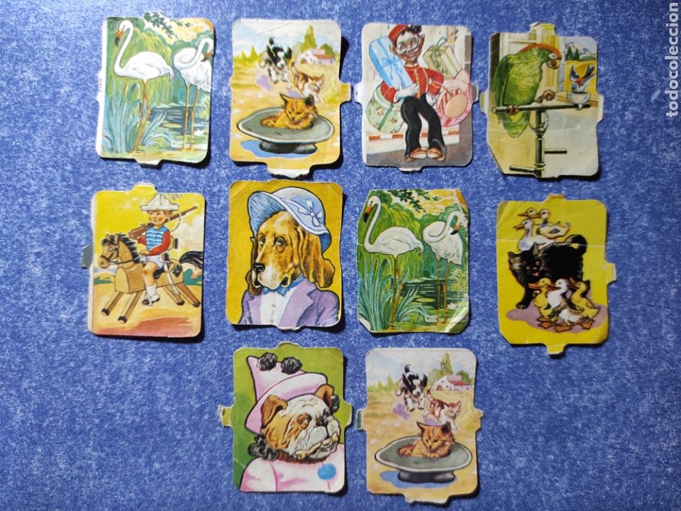Sammeln alte gestanzte Sammelbilder: Lote de antiguos cromos troquelados de SIMA