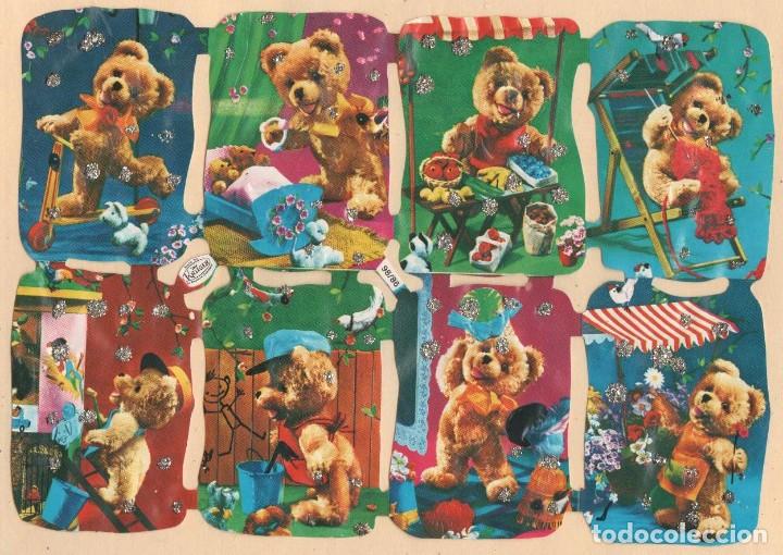 Coleccionismo Cromos troquelados antiguos: ANTIGUA L&Aacute;MINA DE CROMOS TROQUELADOS KRUGER N&deg;86 CON PURPURINA