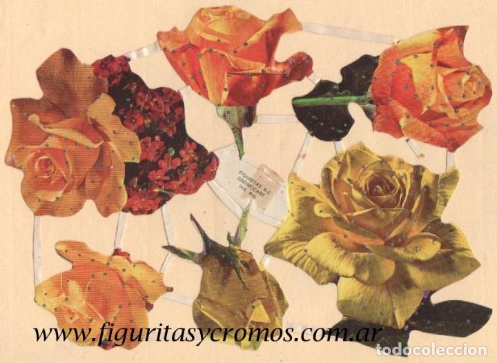 Collectable Antique Stamped Cards: ANTIGUA L&Aacute;MINA DE CROMOS TROQUELADOS CROMOCART K2 CON PURPURINA